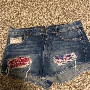 jean shorts